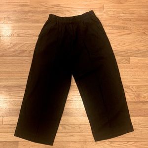 Madewell Breezewoven black pants